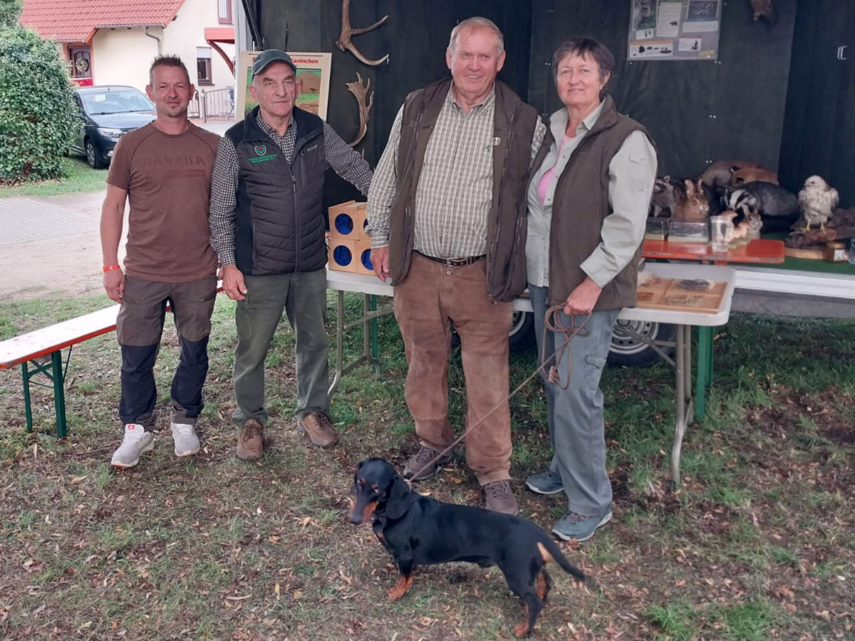 Das Team des Informationsmobils