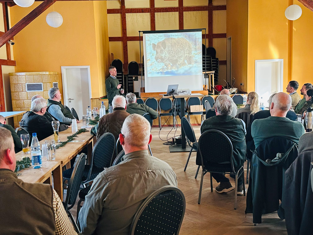 Informativer Fachvortrag „Auf Sauen jagen – mit Herz und Verstand“ von Dr. Konstantin Börner 